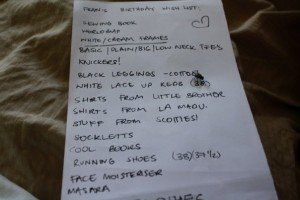 lists